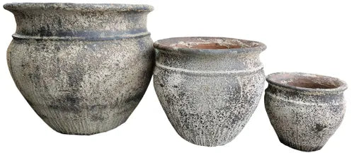 EVEREST JAR OCEANIC WHITE ATLANTIS POT