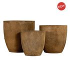 OCHRE EGG POT