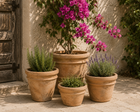 ANTIQUA ROLLED RIM POT