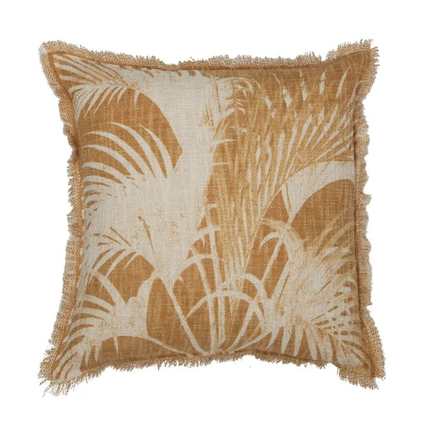 FRASER COTTON CUSHION 50X50CM NATURAL# Sydney's Plant Market
