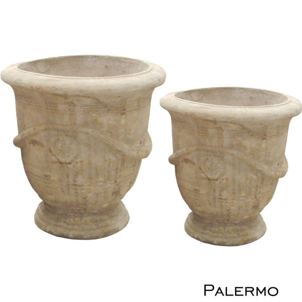 VILLA URN ANTIQUE TERRACOTTA Sydney's Plant Market