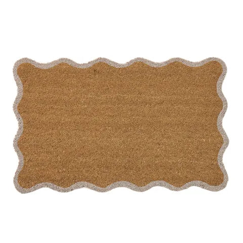 SONA PVC BACK COIR MAT 50X80CM IVORY