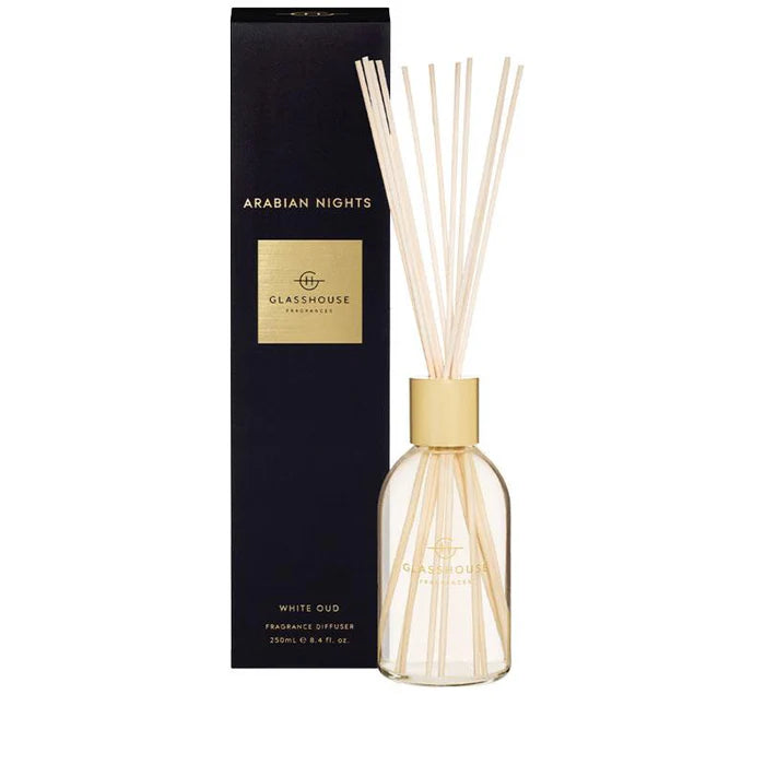 GLASSHOUSE FRAGRANCE 250ML DIFFUSER ARABIAN NIGHTS Sydney's Plant Market