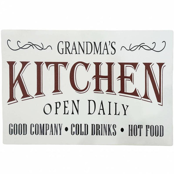 GRANDMAS KITCHEN SIGN Sydney's Plant Market