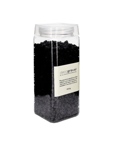 GRAVEL DECO 4-6MM 800G BLACK Sydney's Plant Market