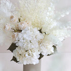 ARTIFICIAL HYDRANGEA WHITE 43CM Sydney's Plant Market