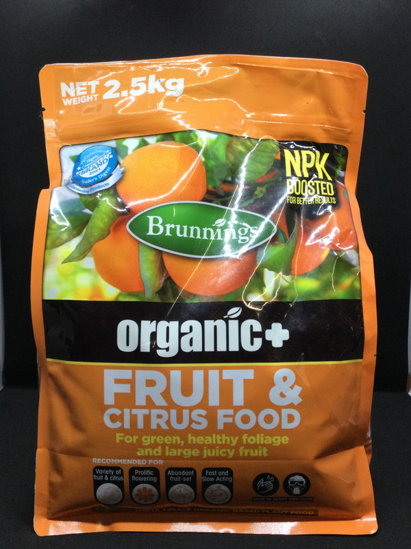 ORGANIC PLUS FRUIT & CITRUS FOOD 2.5KG Sydney's Plant Market