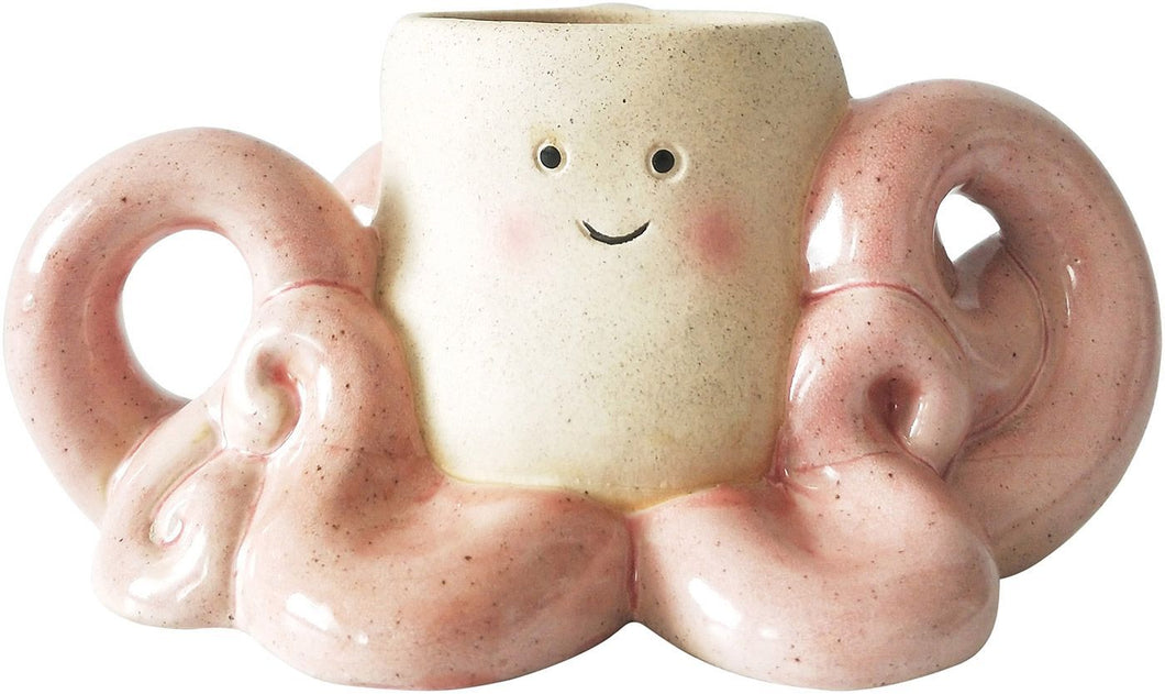 Octopus Planter Pink