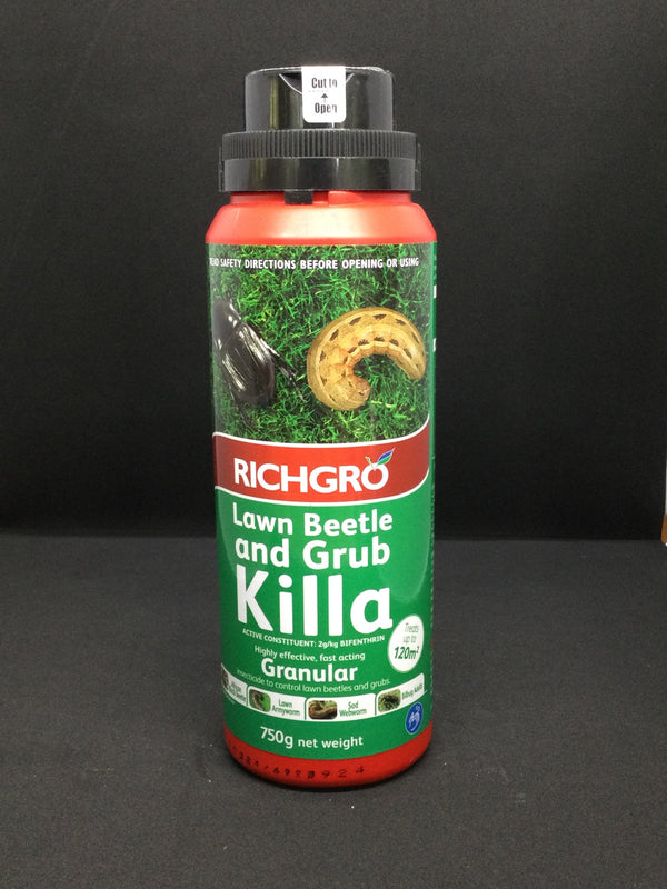 RICHGRO LAWN BEETLE & GRUB KILLA 750G Sydney's Plant Market