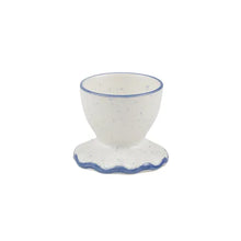 Load image into Gallery viewer, GRANADA CERAMIC EGG CUP BLUE &amp; WHITE
