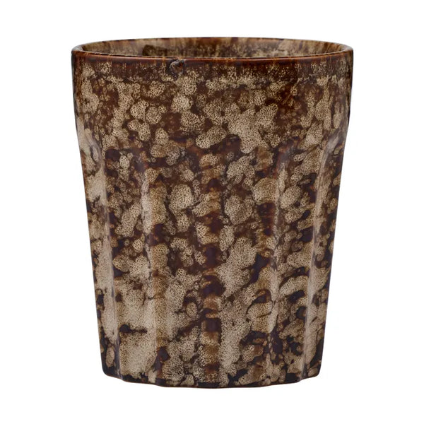 STUDIO CER LATTE CUP 8X9CM/250ML COCOA