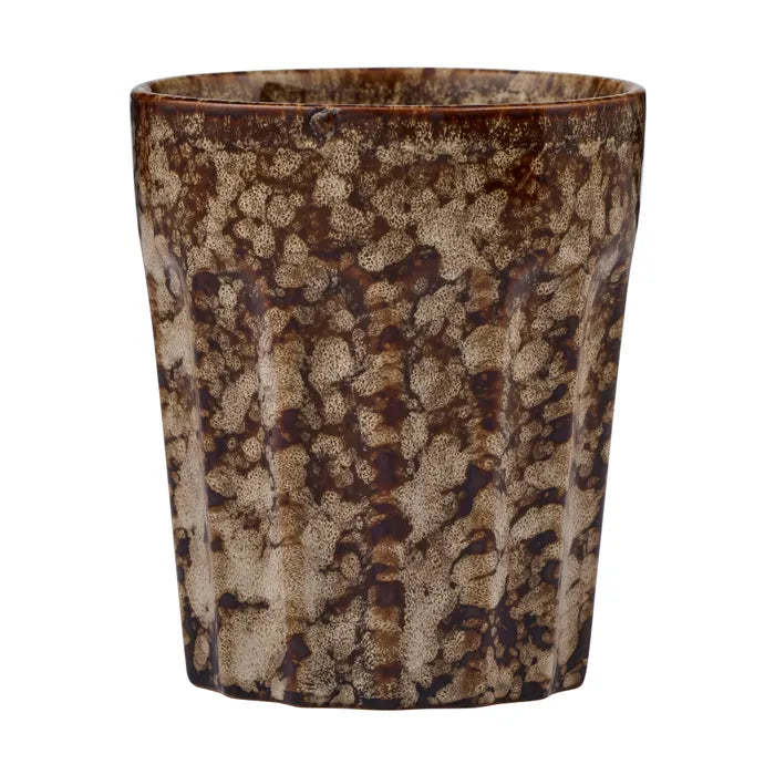 STUDIO CER LATTE CUP 8X9CM/250ML COCOA