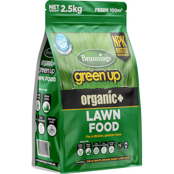 ORGANIC PLUS GREEN UP LAWN FOOD 2.5KG