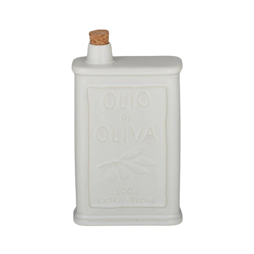 OLIO CERAMIC OIL BOTTLE 12X6X22CM IVORY Sydney's Plant Market