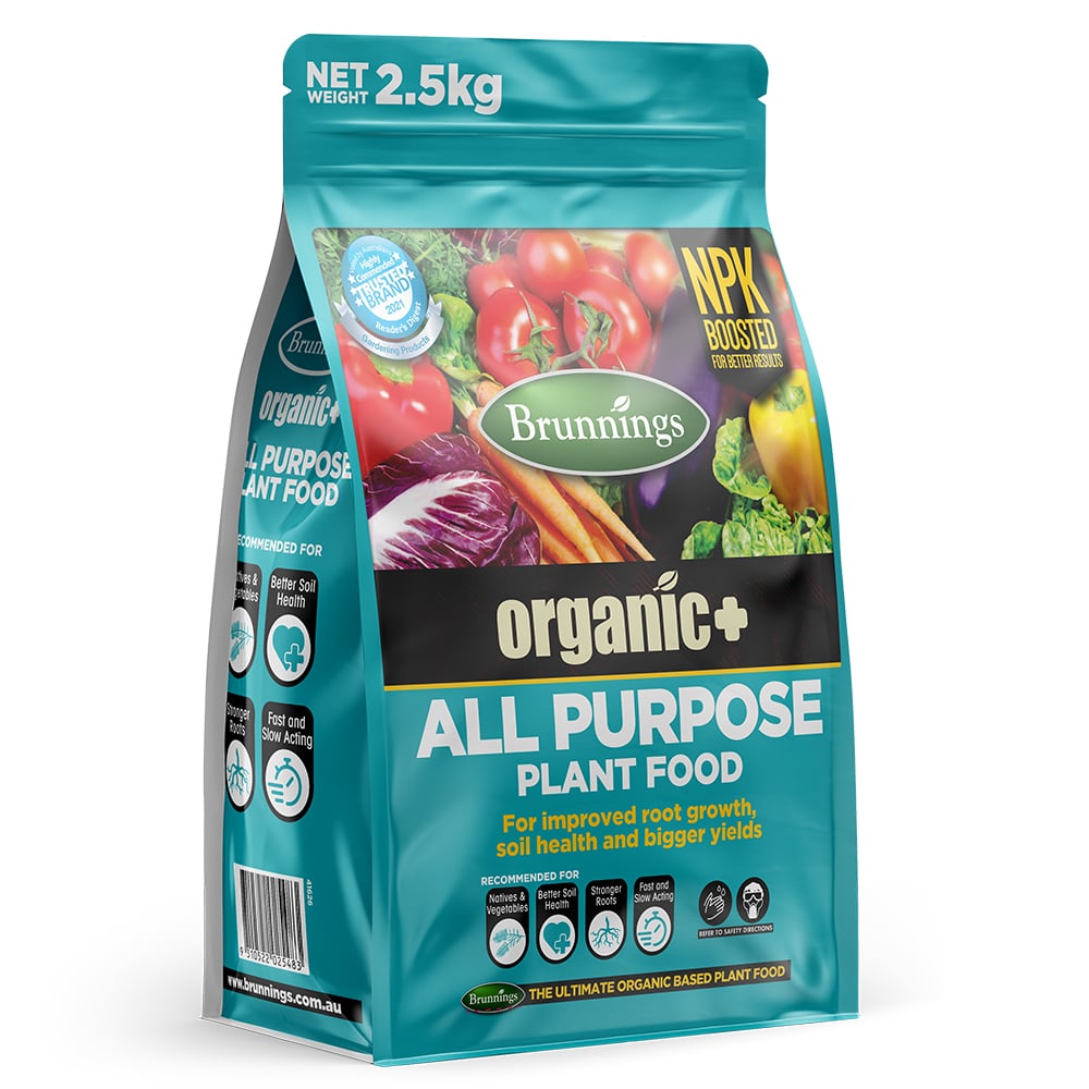 ORGANIC PLUS ALL PURPOSE PLANT FOOD 2.5KG