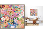 Pop Of Colour Framed Canvas Sydney's Plant Market