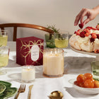 RASPBERRY & RHUBARB Soy Candle 350g Sydney's Plant Market