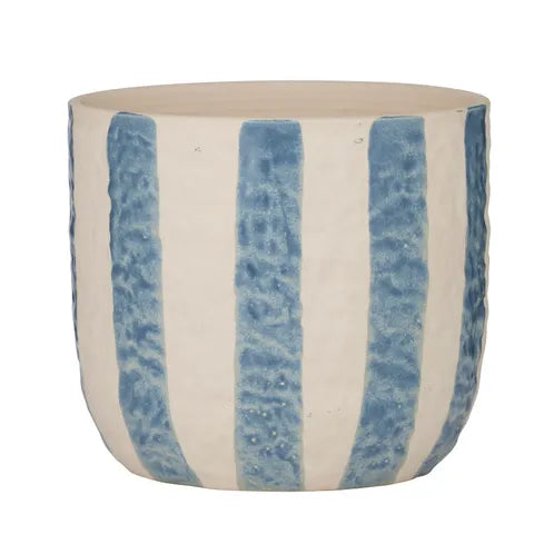 RAYAS CERAMIC DENIM BLUE POT
