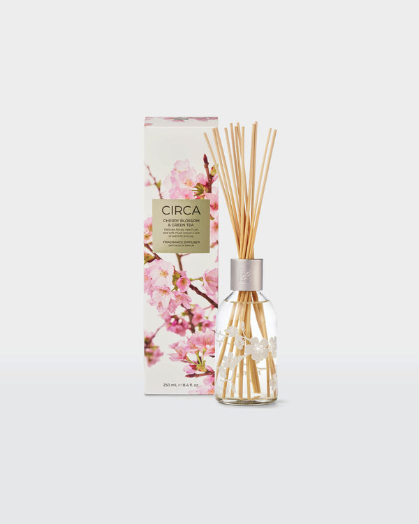 CIRCA 250ML DIFFUSER - MOTHERS DAY - CHERRY BLOSSOM & GREEN TEA