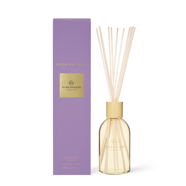 GLASSHOUSE FRAGRANCE 250ML DIFFUSER - MOON AND BACK