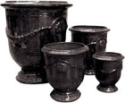 BLACK PROVINCIAL URN