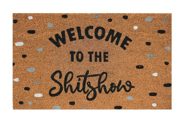 Welcome to the Shitshow Doormat Black Sydney's Plant Market