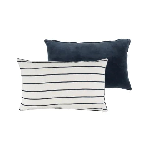 FLETCH COTTON & VELVET CUSHION Sydney's Plant Market