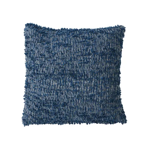 BURBUJEO COT BLEND CUSHION 50X50CM NAVY