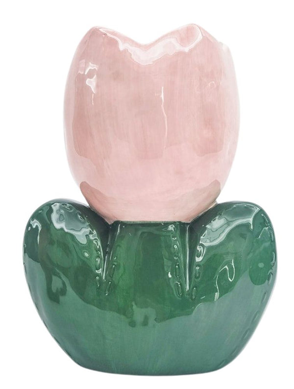 PINK TULIP POT