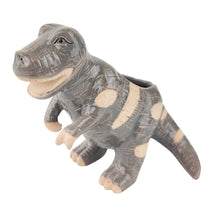 Load image into Gallery viewer, T-REX DINOSAUR PLANTER POT
