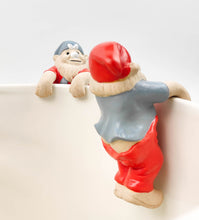 Load image into Gallery viewer, GNOME WITH PANTS DOWN POT HANGER
