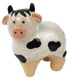 Cow Pot Hanger Sand & Black 8cm H8x7x5cm Sydney's Plant Market