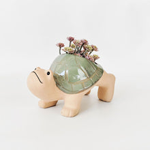 Load image into Gallery viewer, TURTLE PLANTER POT HANGER
