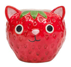 STRAWBERRY CAT PLANTER
