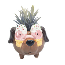 Load image into Gallery viewer, ICE CREAM DOG PLANTER

