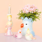PERDY PARROT PLANTER BLUE 13CM