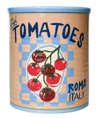 FRESH TOMATOES CAN PLANTER CREAM 16CM