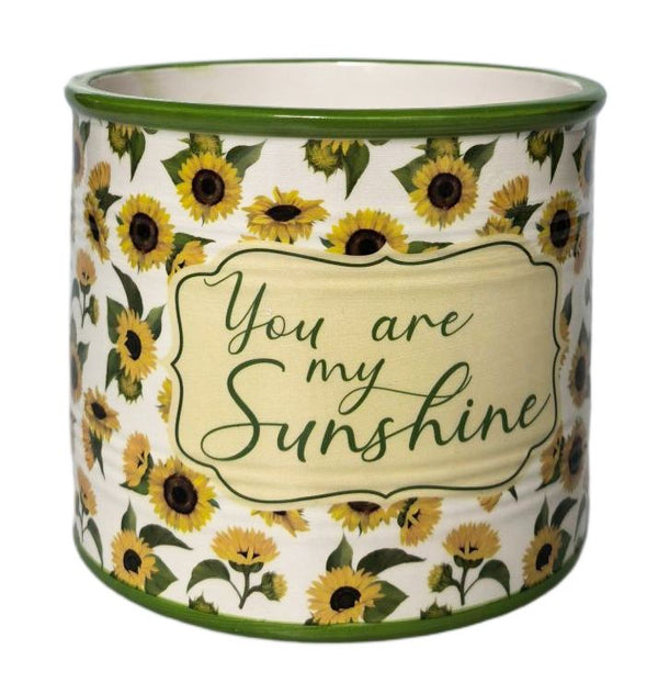 SUNFLOWERS PLANTER POT