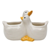 Load image into Gallery viewer, HUGGING DUCKS PLANTER
