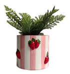 STRAWBERRY DELIGHT PLANTER POT