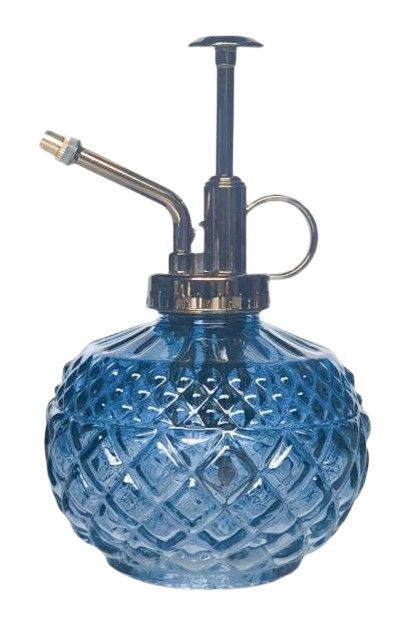 ANTIQUE WATER MISTER BLUE 16CM