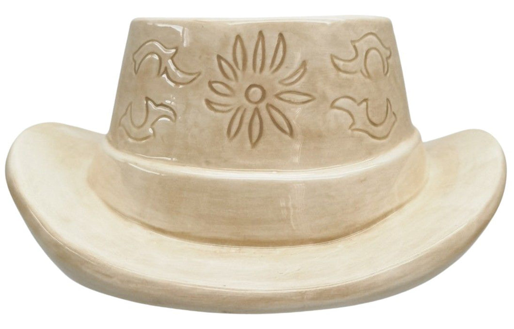 COWBOY HAT PLANTER