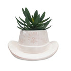 COWBOY HAT PLANTER