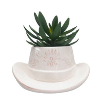 Load image into Gallery viewer, COWBOY HAT PLANTER
