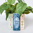 GIRLY CLASSIC BOOKS THEMED PLANTER