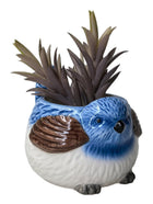 BLUE WREN PLANTER BLUE