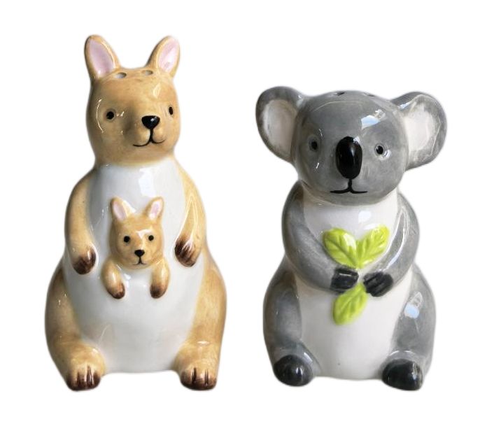 KANGAROO & KOALA S&P SHAKER SET