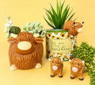 HIGHLAND COW S&P SHAKER SET