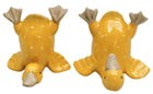 YELLOW QUIRKY DUCKS ORNAMENT
