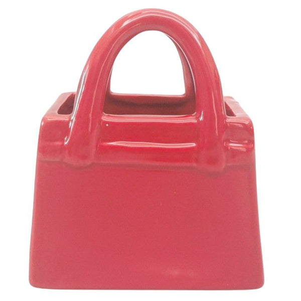 BOW HANDBAG RED PLANTER